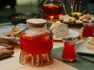 Малина-Апелсин Чай