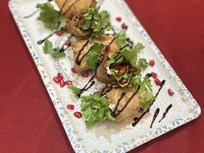 Баклажановый рулет