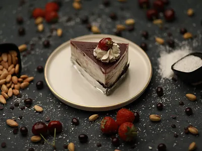 Пирожное Малиновое