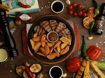 Медальоны из говядины