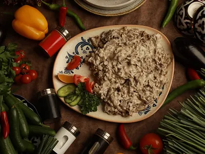 Кебаб в сливочном соусе 1кг