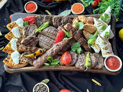 4 kishilik kabob aralashmasi