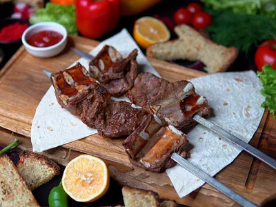 Qo‘y qovurg‘a shashligi (1 dona)