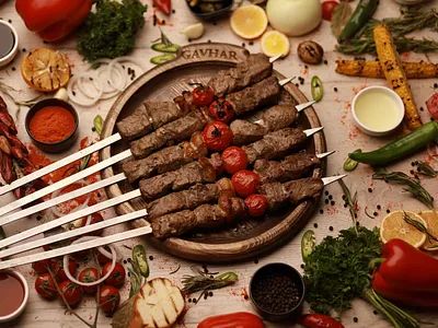 Mol go'shti shashlik 1 sht