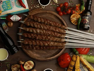 Шашлык оддий ижжон1 шт