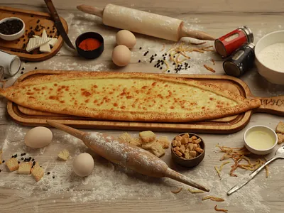 Кашарли (сырний) пиде