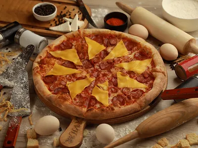 Пицца Мясное Удовольствие