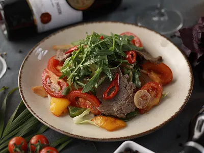 Тёплый Салат от Шефа