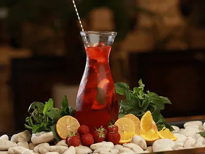 Qulupnayli Moxito 1 l.